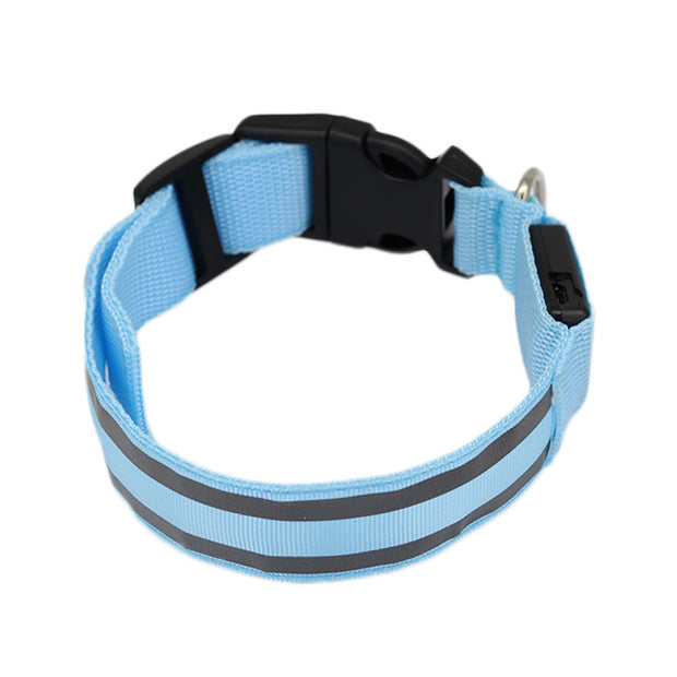 Anti-lost Led Luminous Dog Collar Pet Supplies